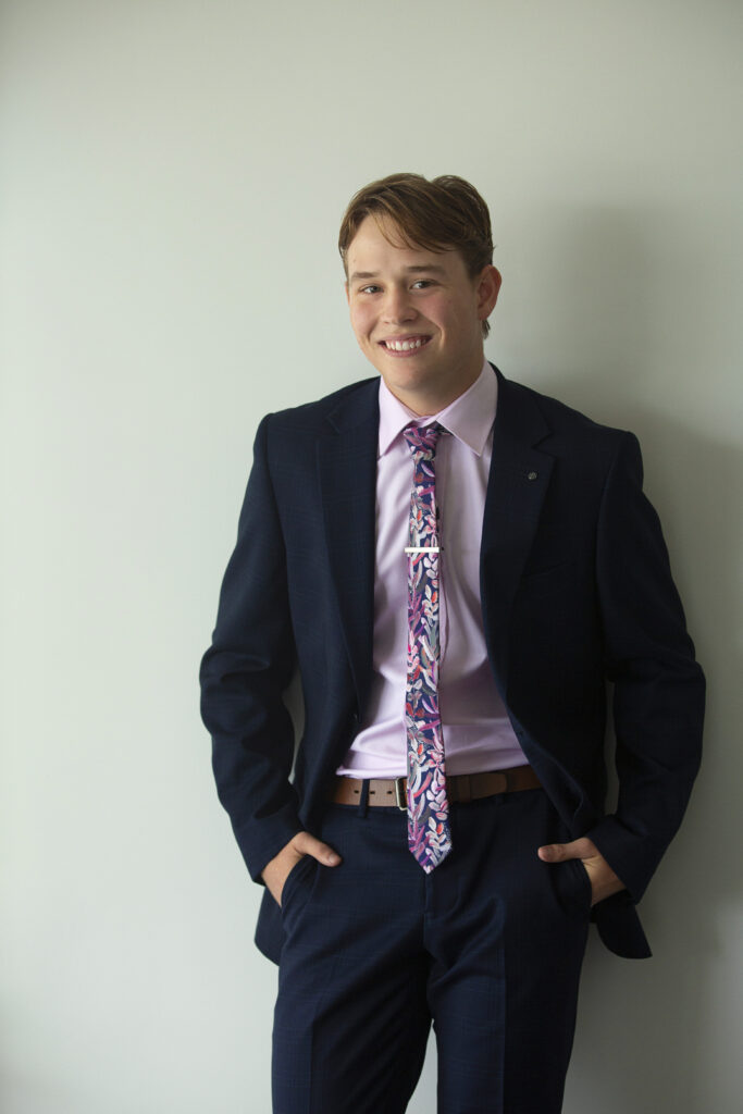 senior formal boy in Yeppoon