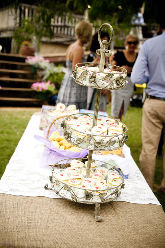 rural wedding table ideas